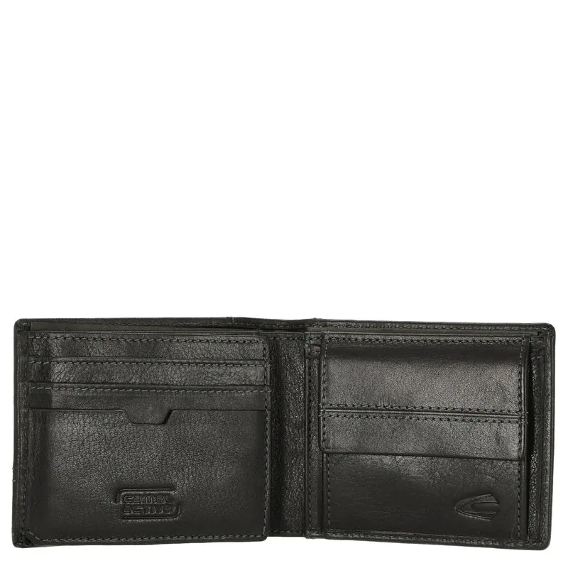 Camel Active Tokyo - Cartera 6 cc 11 cm (black)