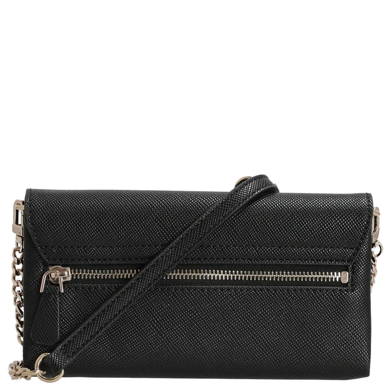 Guess Noelle II Xbody Flap - Bolso bandolera 21 cm (black)