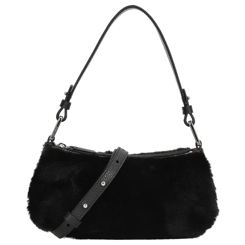 Coccinelle Merveille - Bolso de hombro 23 cm (noir/noir)