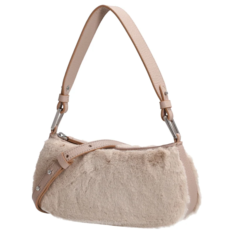 Coccinelle Merveille - Bolso de hombro 23 cm (natural/rosette)