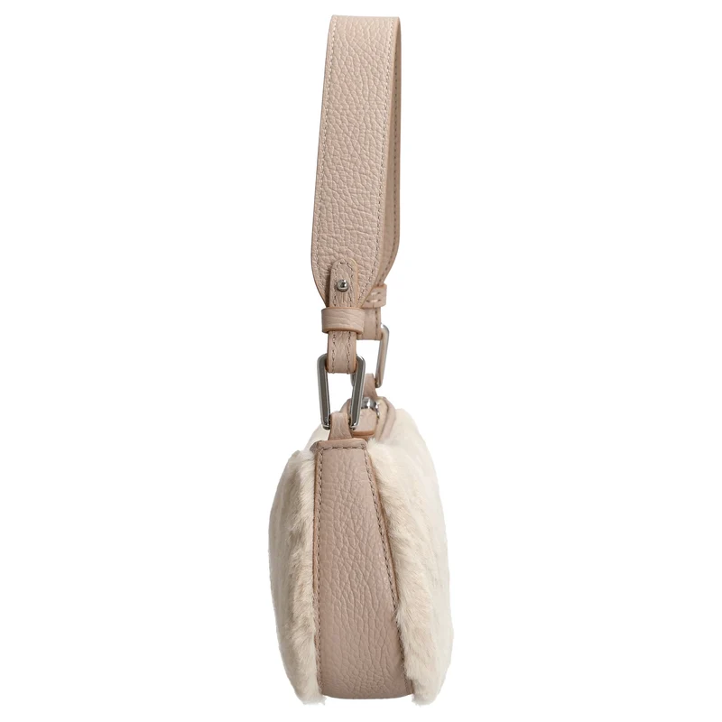 Coccinelle Merveille - Bolso de hombro 23 cm (natural/rosette)