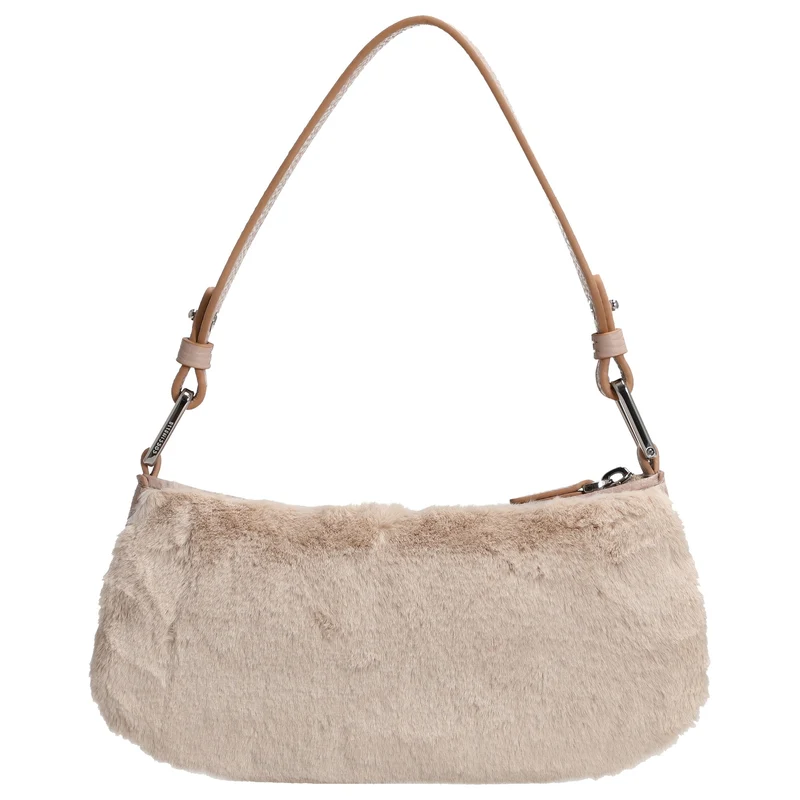 Coccinelle Merveille - Bolso de hombro 23 cm (natural/rosette)