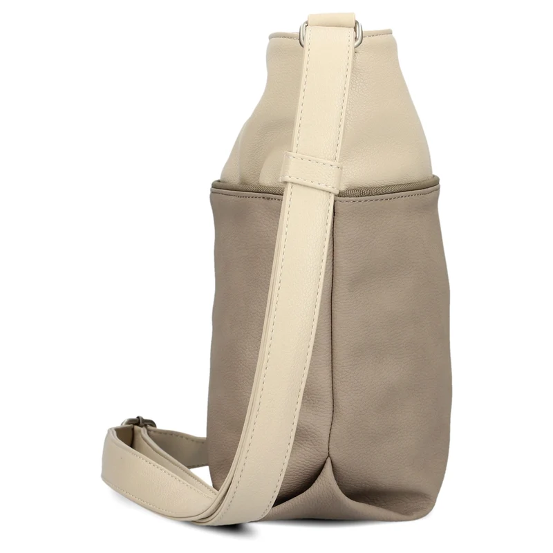 zwei Jana J10 - Bolso de hombro 29 cm (nubuk-cappuccino)