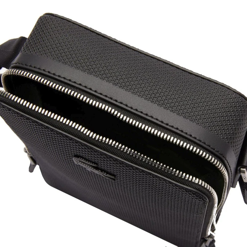 Lacoste Chantaco - Bolso bandolera 21.5 cm (black)