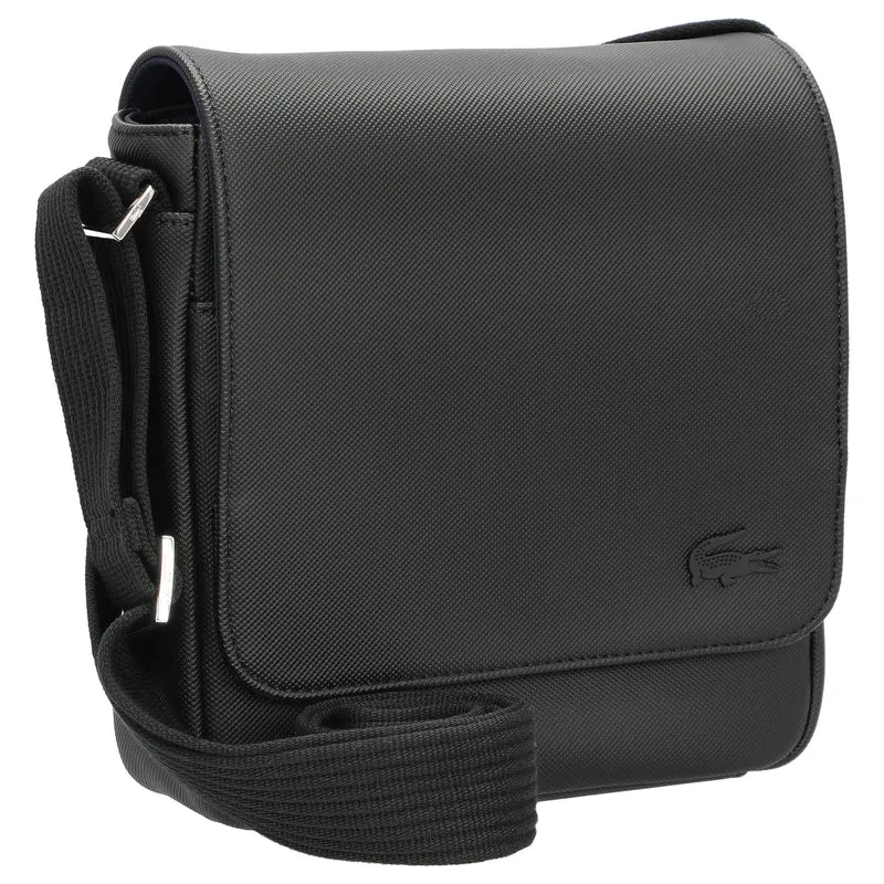 Lacoste Men's Classic - Bandolera 21 cm (noir)