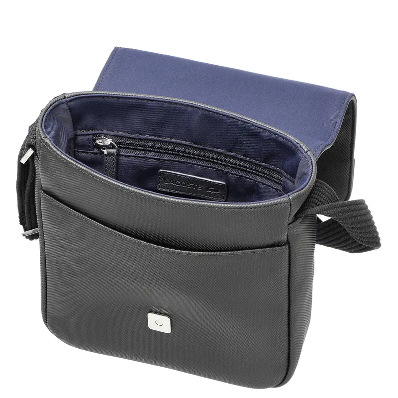 Lacoste Men's Classic - Bandolera 21 cm (noir)