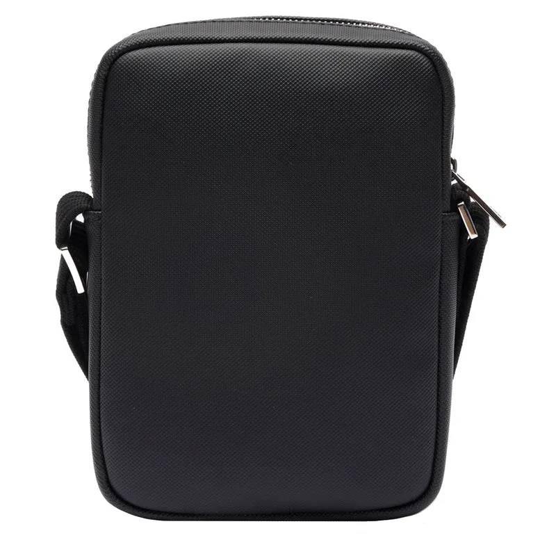 Lacoste Men's Classic Slim vertical Camera Bag - Bolso bandolera 21 cm (noir)