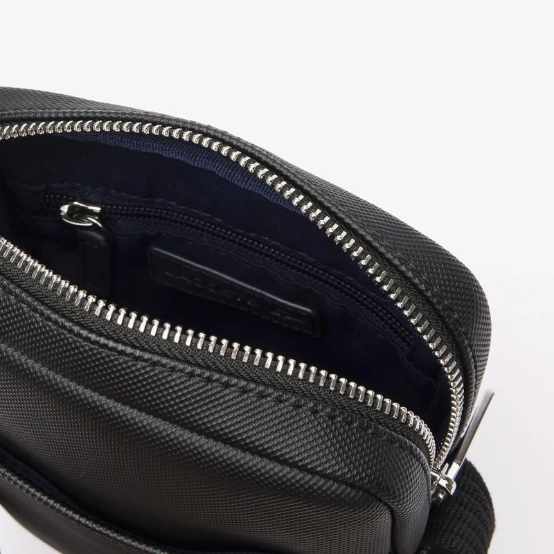 Lacoste Men's Classic Slim vertical Camera Bag - Bolso bandolera 21 cm (noir)