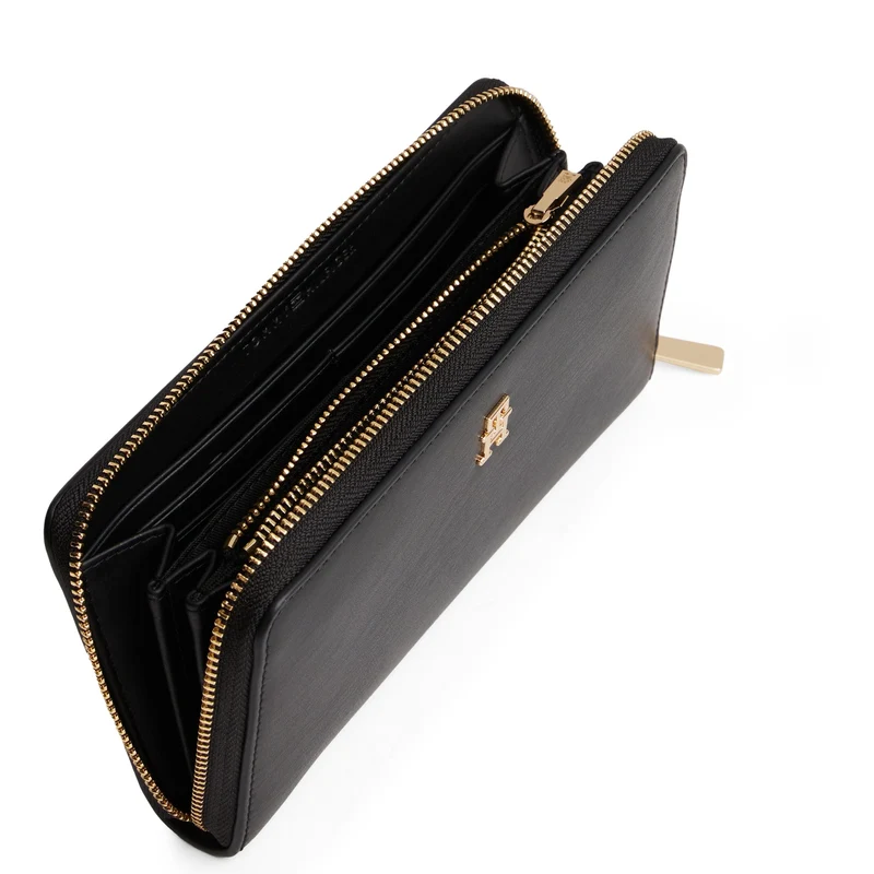 Tommy Hilfiger Icon - Cartera L 12cc 19 cm (black)