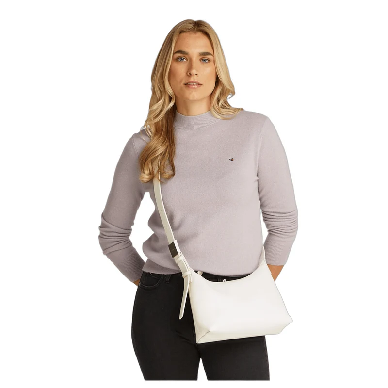 Calvin Klein Hardware Strap - Bolso bandolera M 26 cm (chalk)