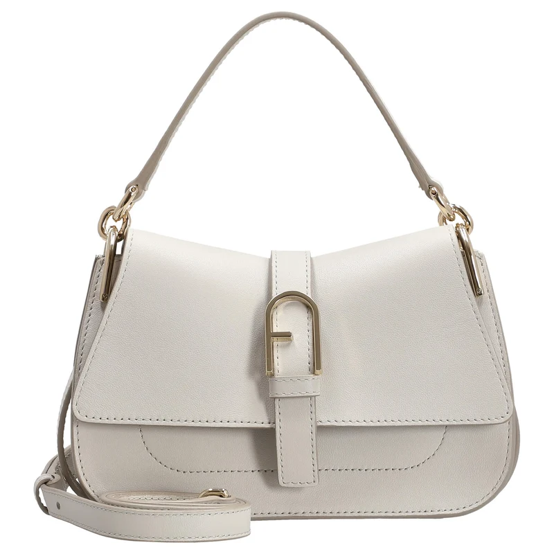 Furla Flow Mini - Bolso de hombro 21.5 cm (marshmallow)