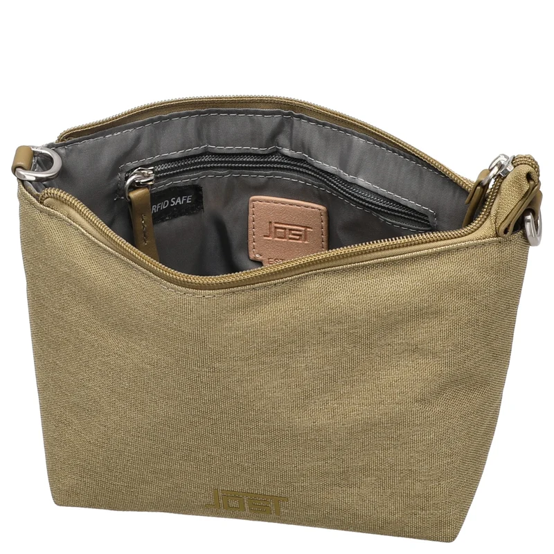 Jost Bergen - Bolso bandolera 25 cm (khaki)