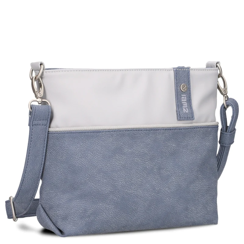 zwei Jana J8 - Bolso de hombro 27 cm (nubuk-sky)