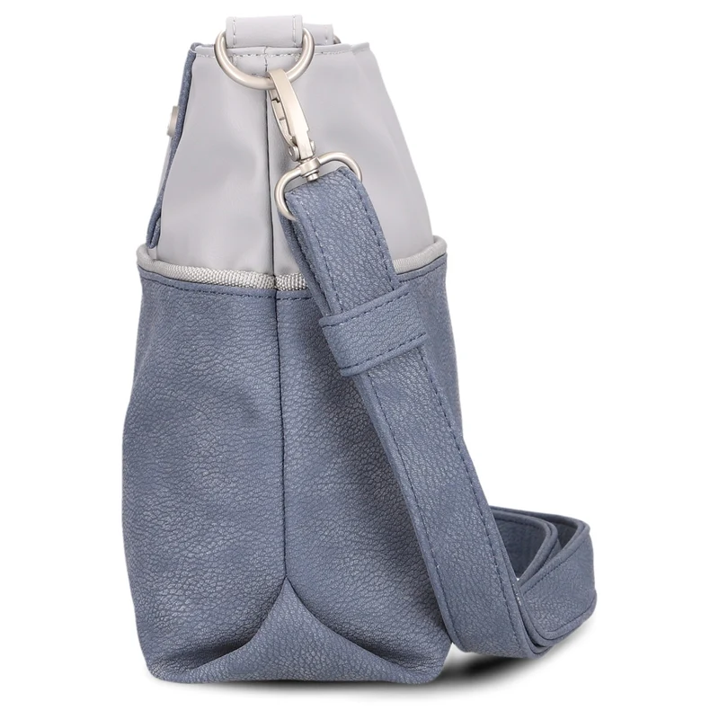 zwei Jana J8 - Bolso de hombro 27 cm (nubuk-sky)