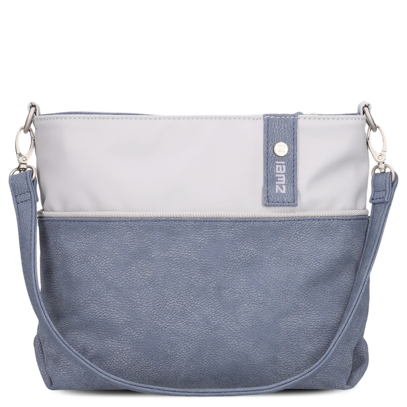 zwei Jana J8 - Bolso de hombro 27 cm (nubuk-sky)