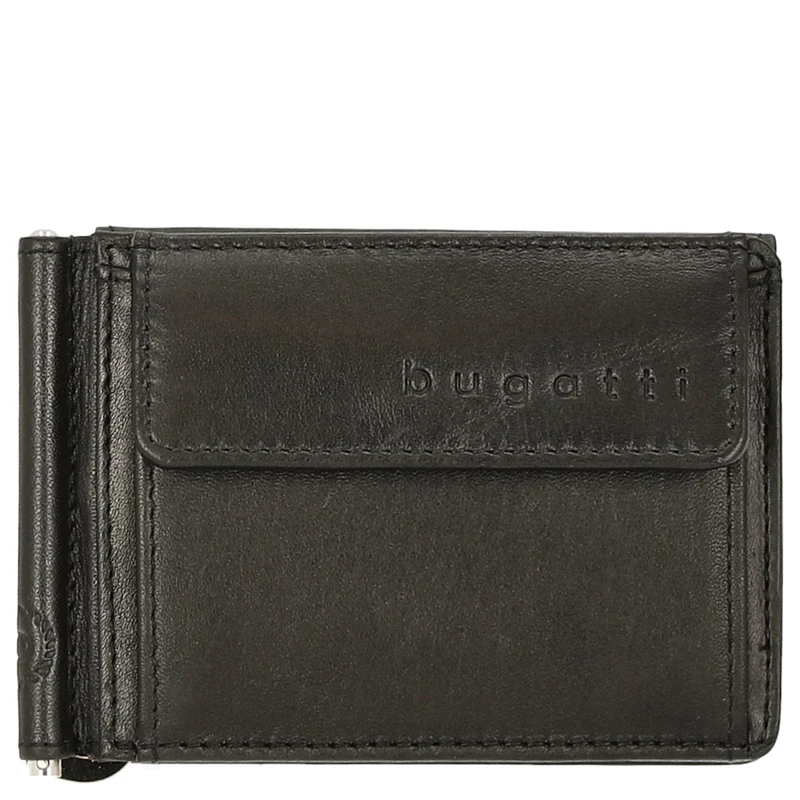 bugatti Primo - Monedero clip 10cc 11 cm (black)