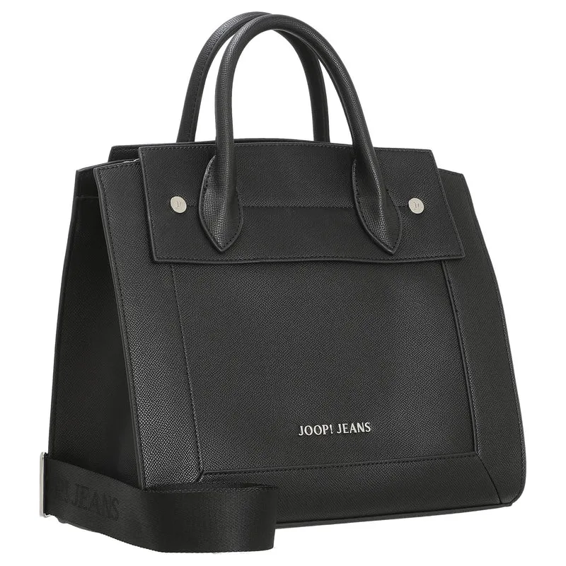 Joop Jeans Women Cornice Ornela - Bolso de mano M 31.5 cm (negro)
