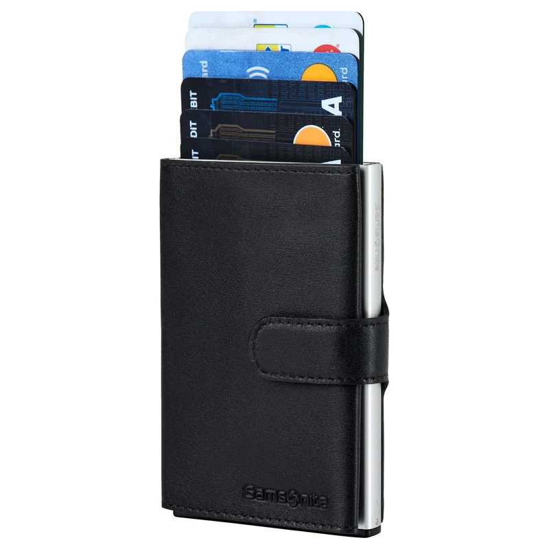 Samsonite Alu Fit 202 - Tarjetero 8cc 10.2 cm RFID (black)