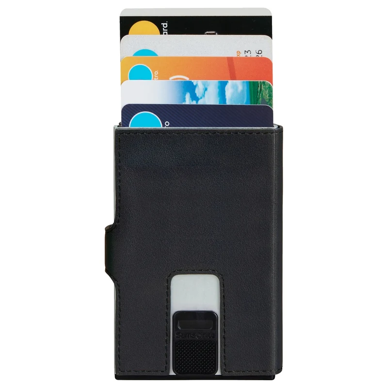 Samsonite Alu Fit 202 - Tarjetero 8cc 10.2 cm RFID (black)
