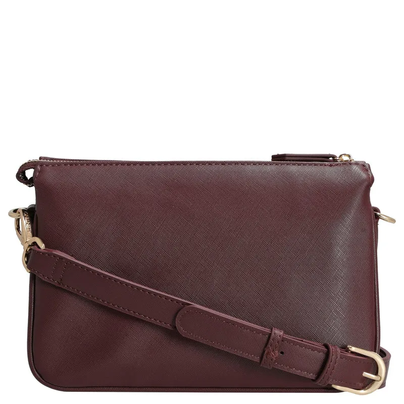 Valentino Bags Zero Re - Bolso bandolera 26 cm (prugna)