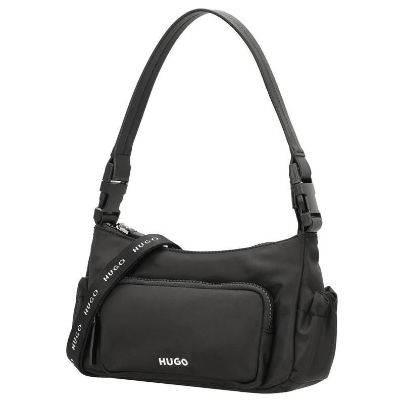 HUGO Women's Bel - Bolso de hombro 24 cm (black)