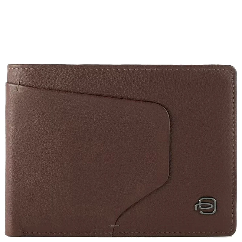 Piquadro Akron - Cartera de hombre 4cc 13 cm (dark brown)
