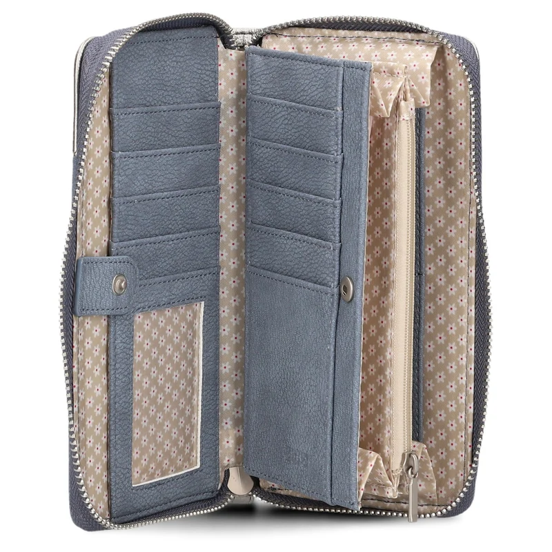 zwei Eva EV2 - Cartera 15cc 19 cm (nubuk-sky)
