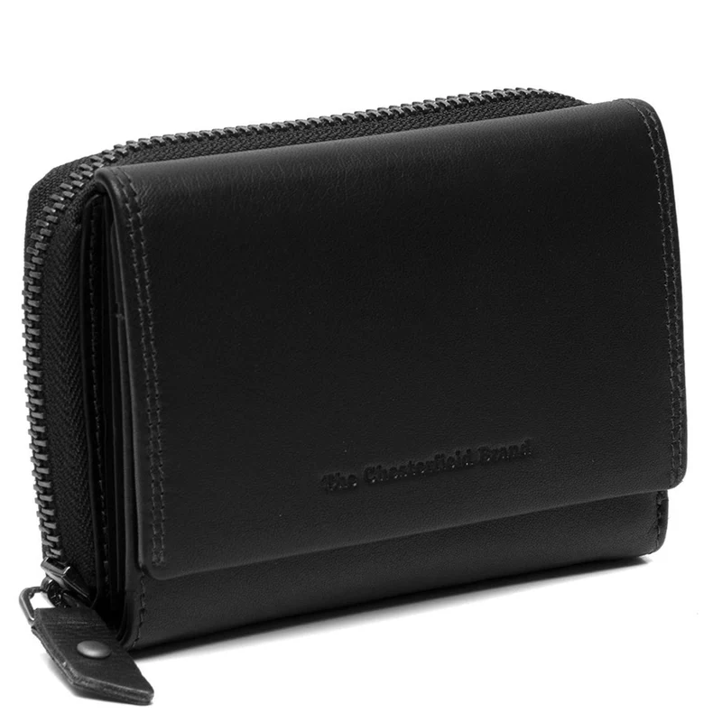 The Chesterfield Brand Doniva - Cartera 16cc 13 cm (schwarz)