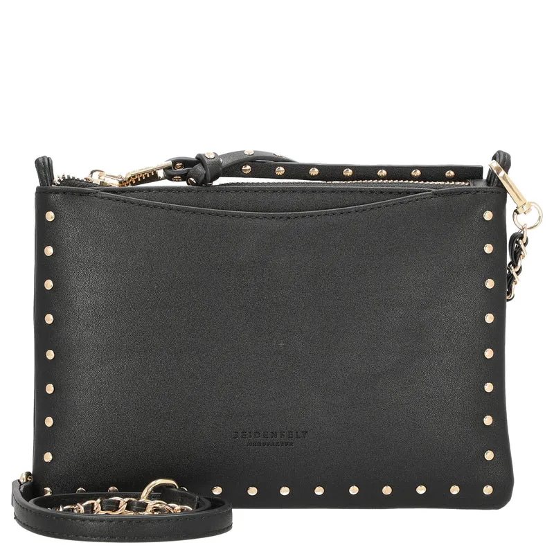 Seidenfelt Senja - Bolso bandolera S 23 cm (schwarz)