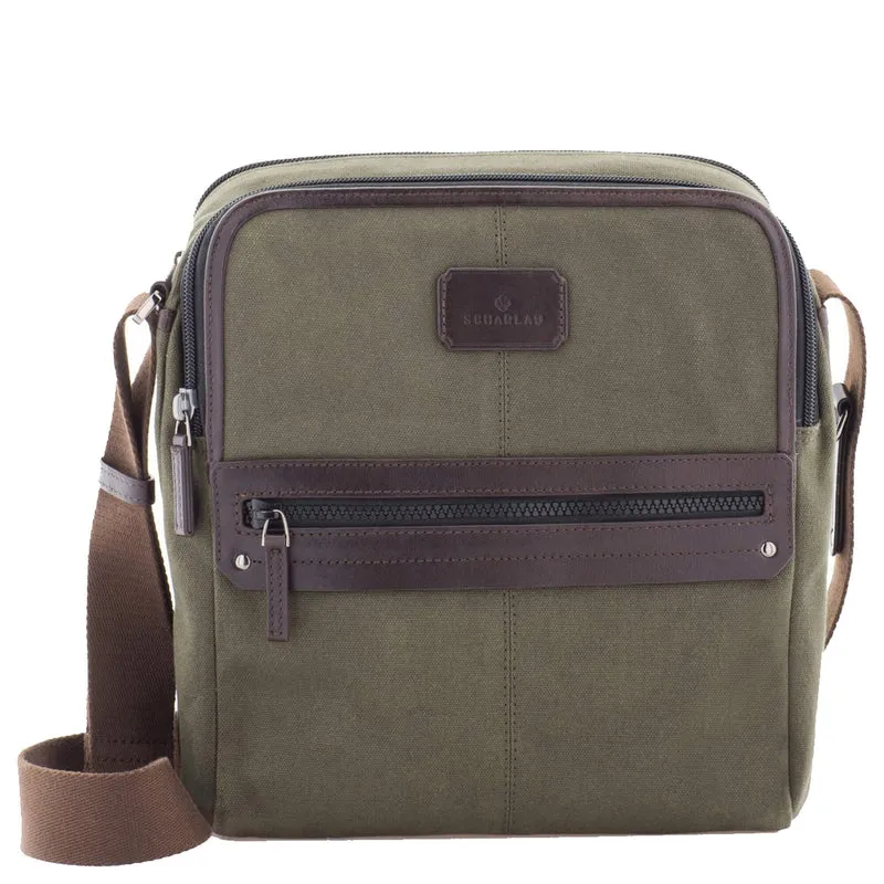 Scharlau Baobab Digitata - Bolso bandolera 28 cm (green)