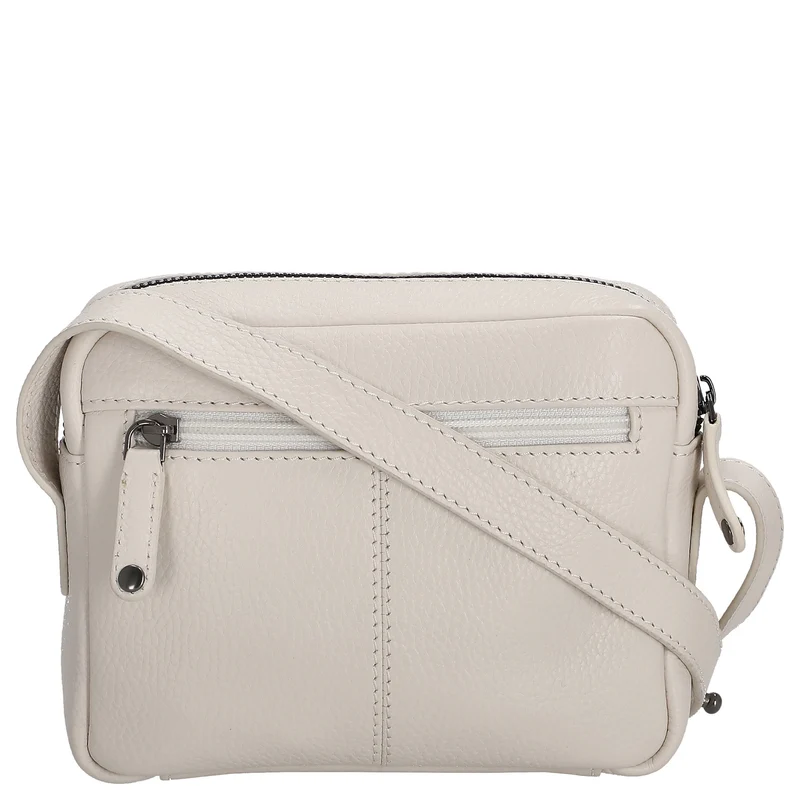 bugatti Elsa - Bolso de hombro S Leder 18.5 cm (weiß)