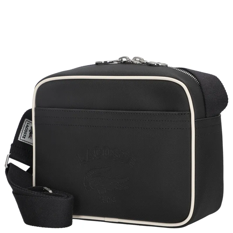Lacoste Club 1930 Reporter Bag Petit Piqué - Bolso bandolera 23.5 cm (abimes farine)