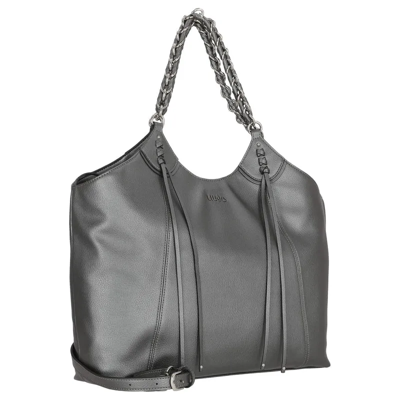 Liu Jo Euthalia - Bolso shopper L 43 cm (antracite met.)