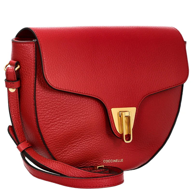 Coccinelle Beat Soft - Bolso bandolera 24 cm (sangria)