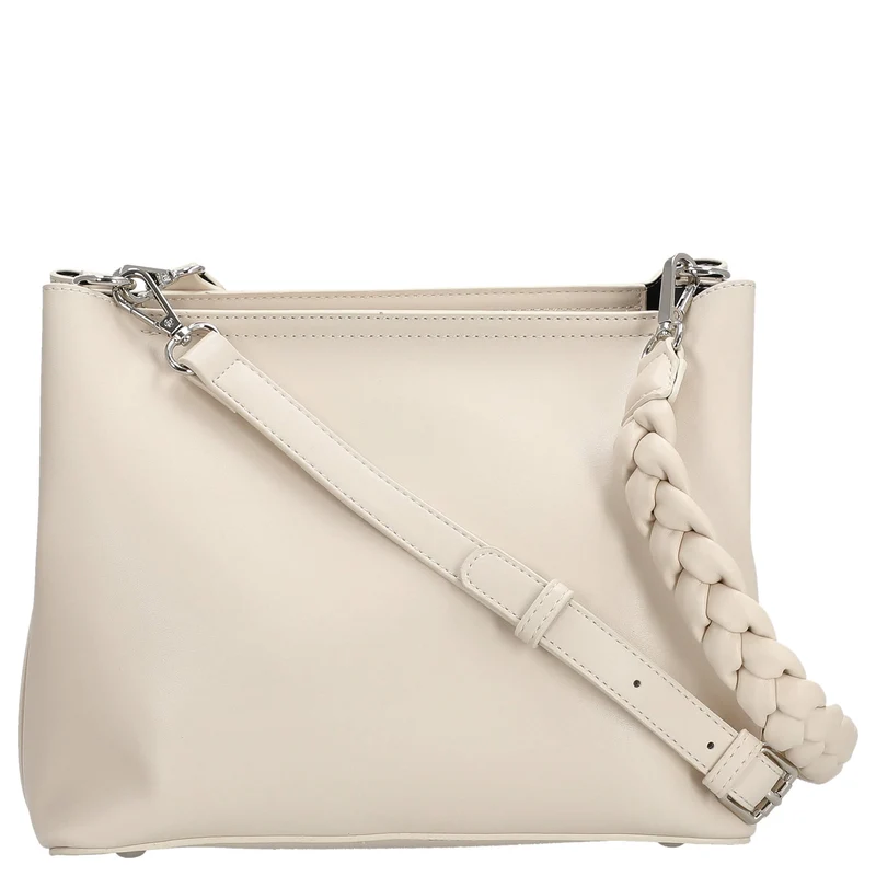 Seidenfelt Melbu Hobo - Bolso de hombro 26 cm (creme)