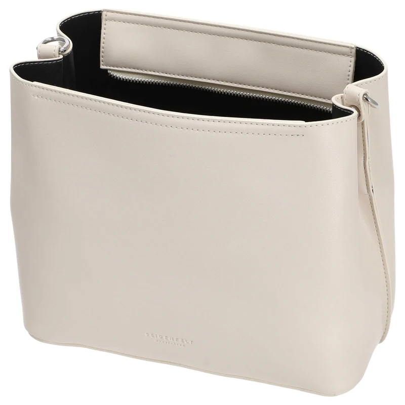 Seidenfelt Melbu Hobo - Bolso de hombro 26 cm (creme)
