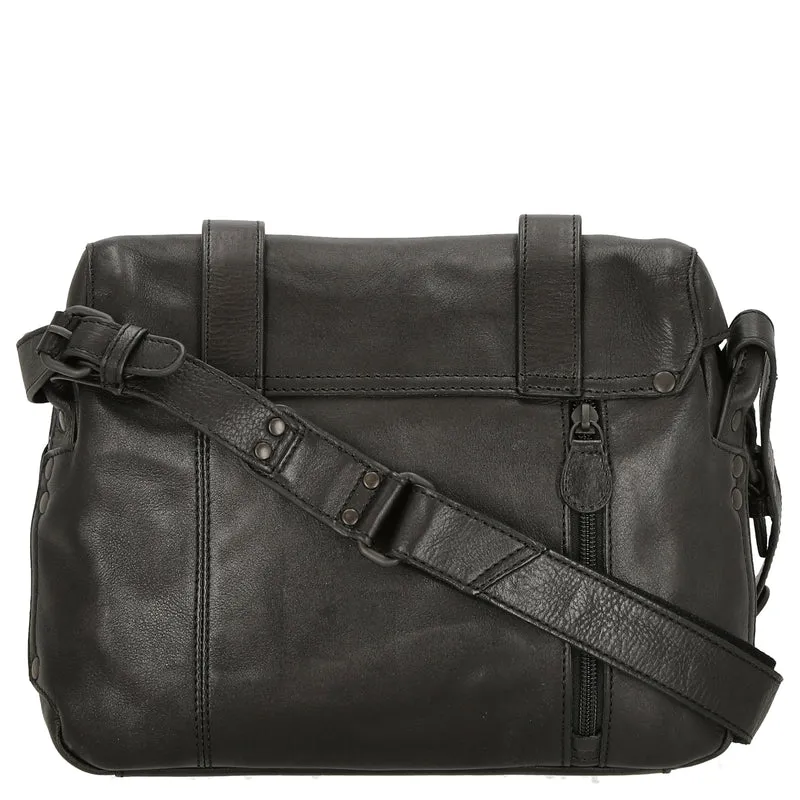 aunts & uncles Grandmas Luxury Club Miss Applepie - Bolso bandolera 27 cm (blacksmoke)