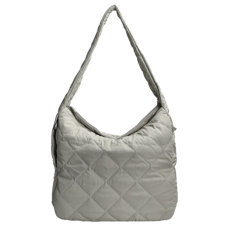 Seidenfelt Hetta Maxi Hobo - Bolso bandolera 42 cm (cool grey)