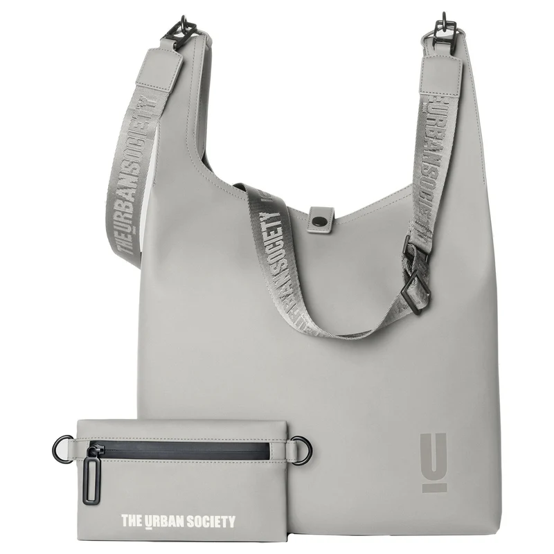 The Urban Society Market - Bolso saco 34 cm (neutral grey)