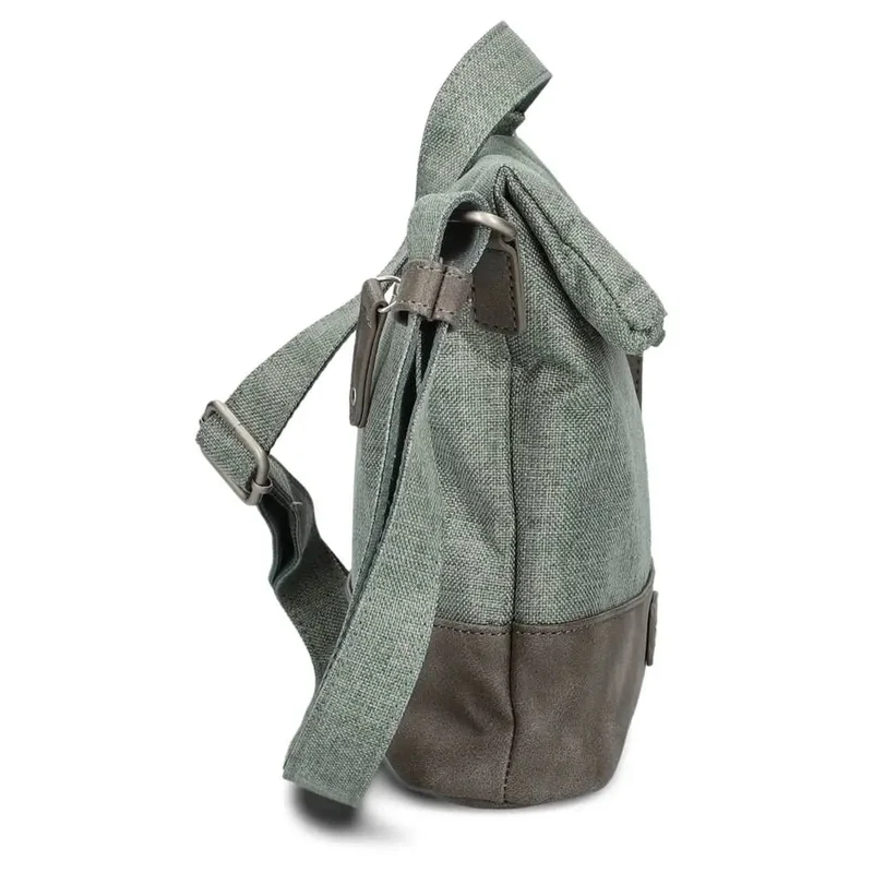 zwei Olli OT6 - Bolso de hombro 20/29 cm (salbei)
