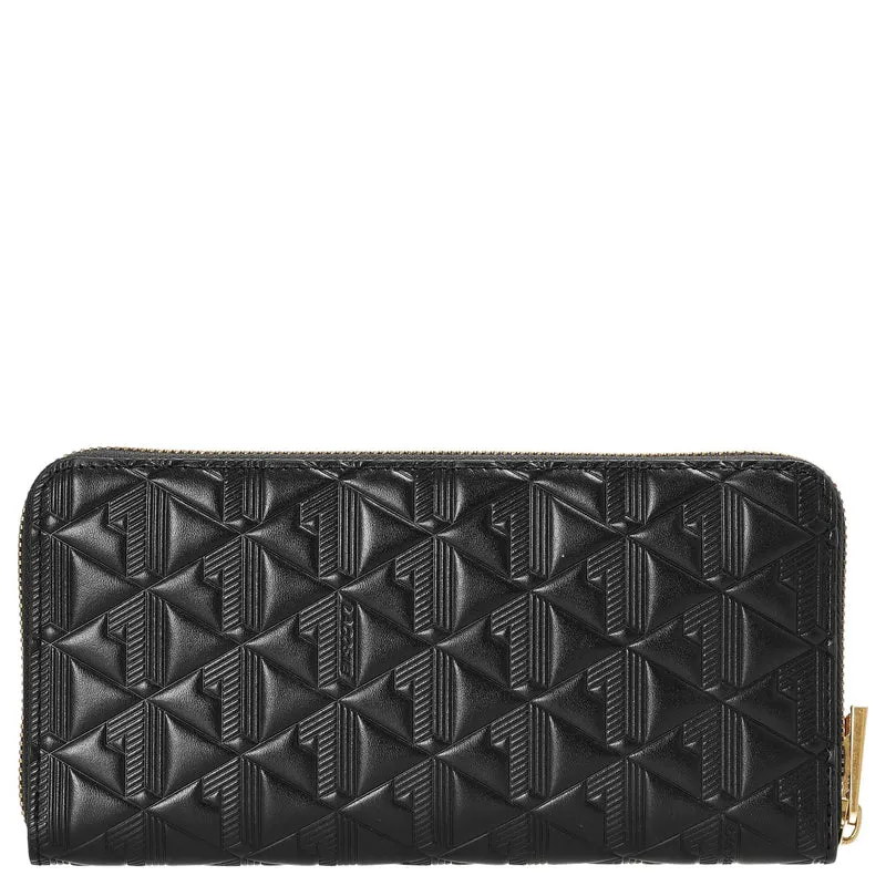 Lacoste Maheki - Cartera 8cc 20 cm (schwarz)