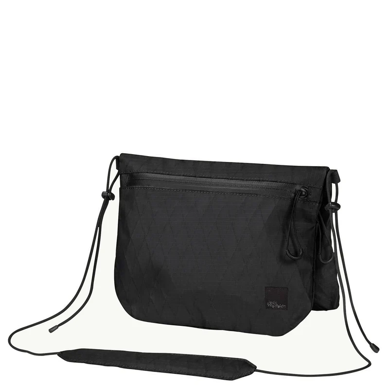 Jack Wolfskin Wandermood Bag - Bolso bandolera 25 cm (granite black)