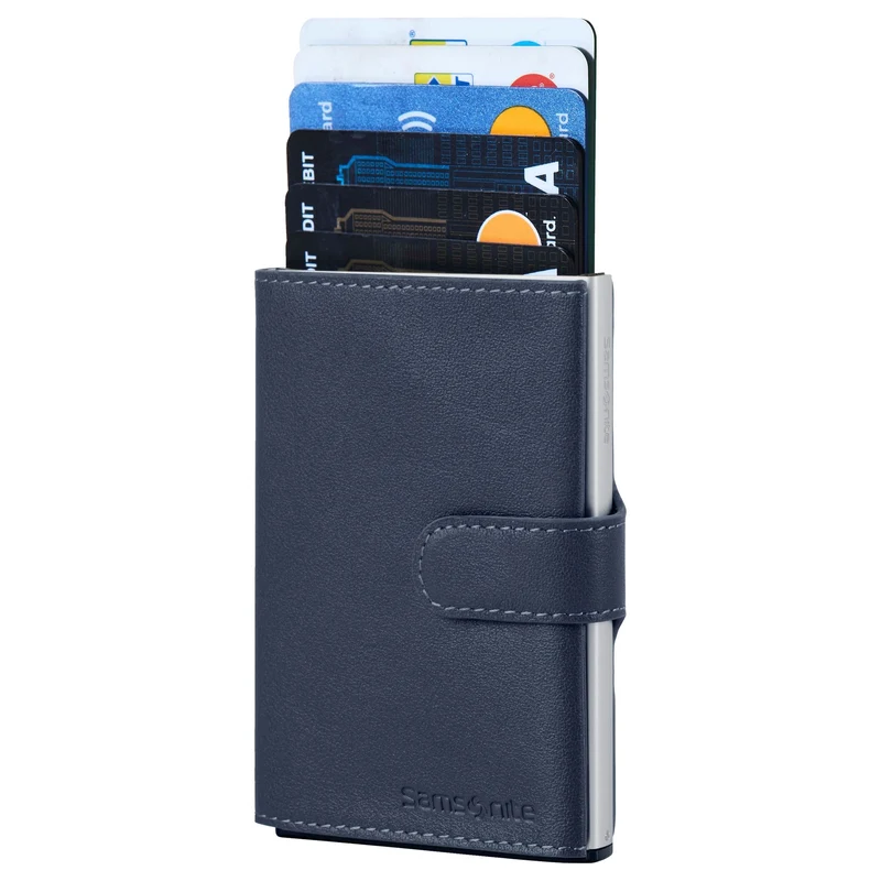Samsonite Alu Fit 202 - Tarjetero 8cc 10.2 cm RFID (blue)