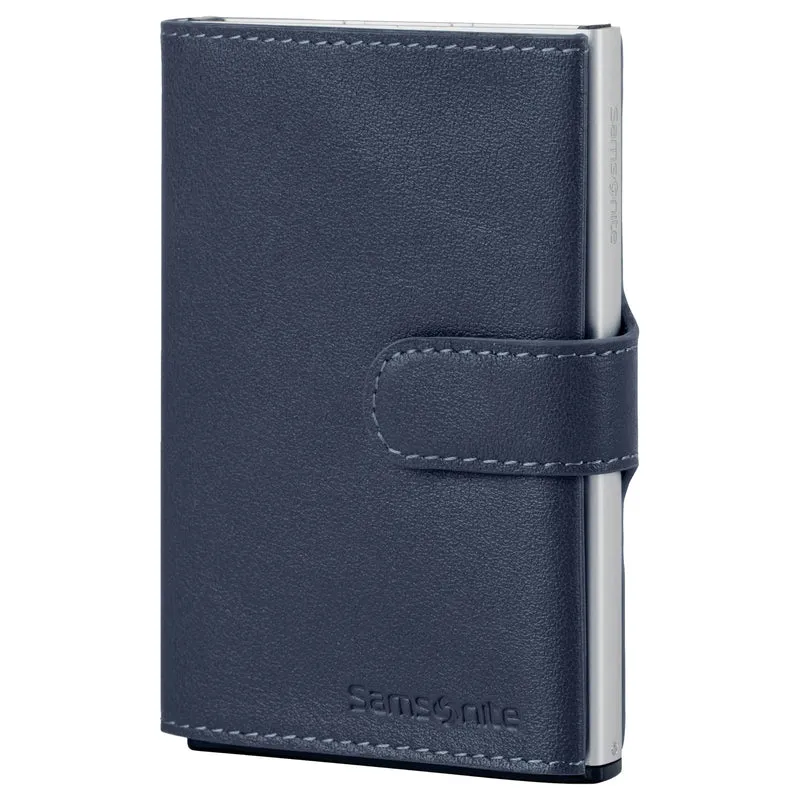 Samsonite Alu Fit 202 - Tarjetero 8cc 10.2 cm RFID (blue)