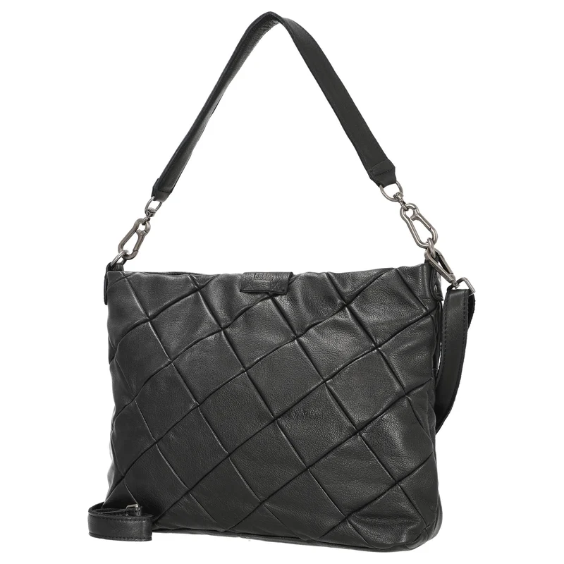 FREDsBRUDER Check My Hobo - Bolso bandolera 35 cm (black)