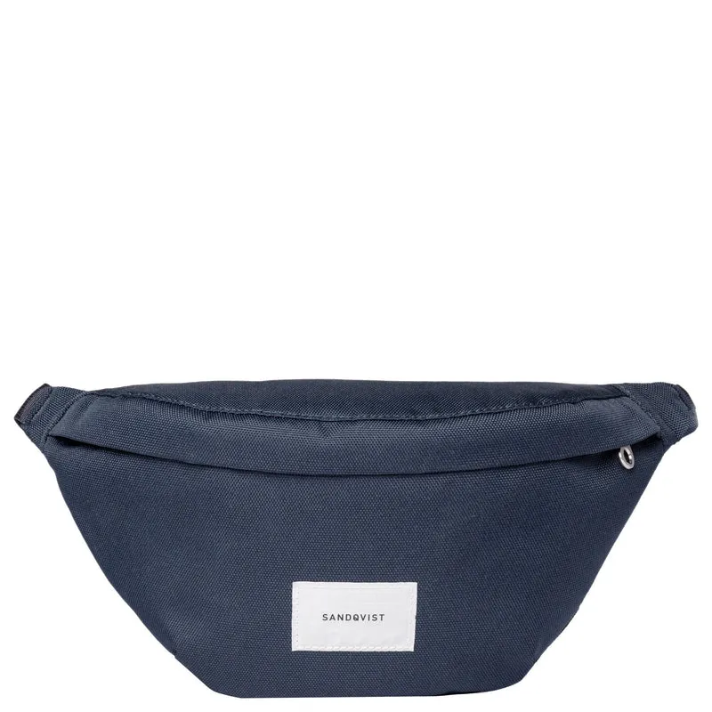 Sandqvist Ground Crossbody - Bolso bandolera 30 cm (navy)