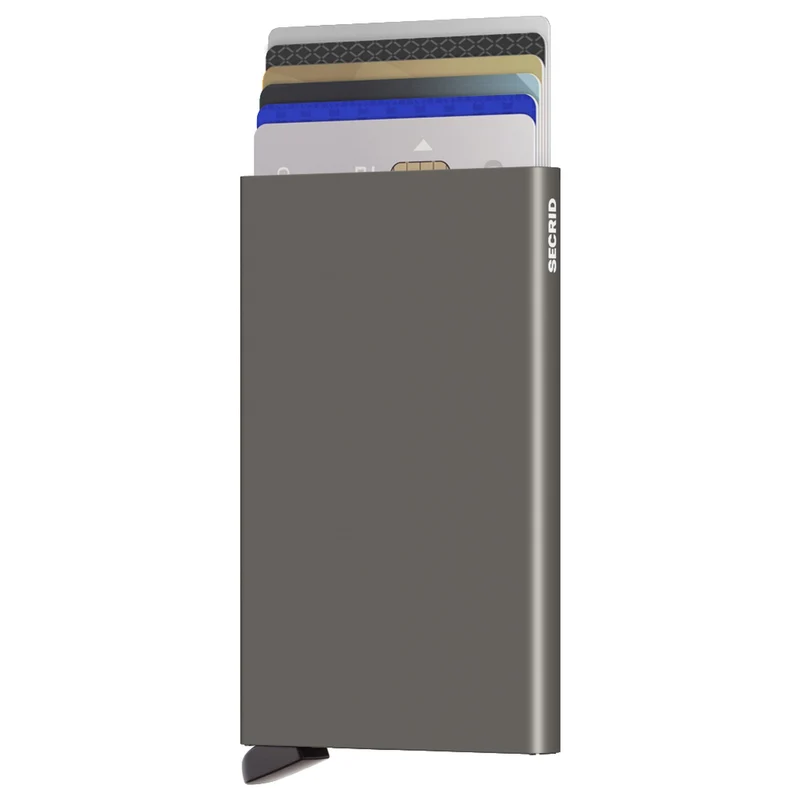 Secrid Cardprotector - Tarjetero 6 cm RFID (earth grey)