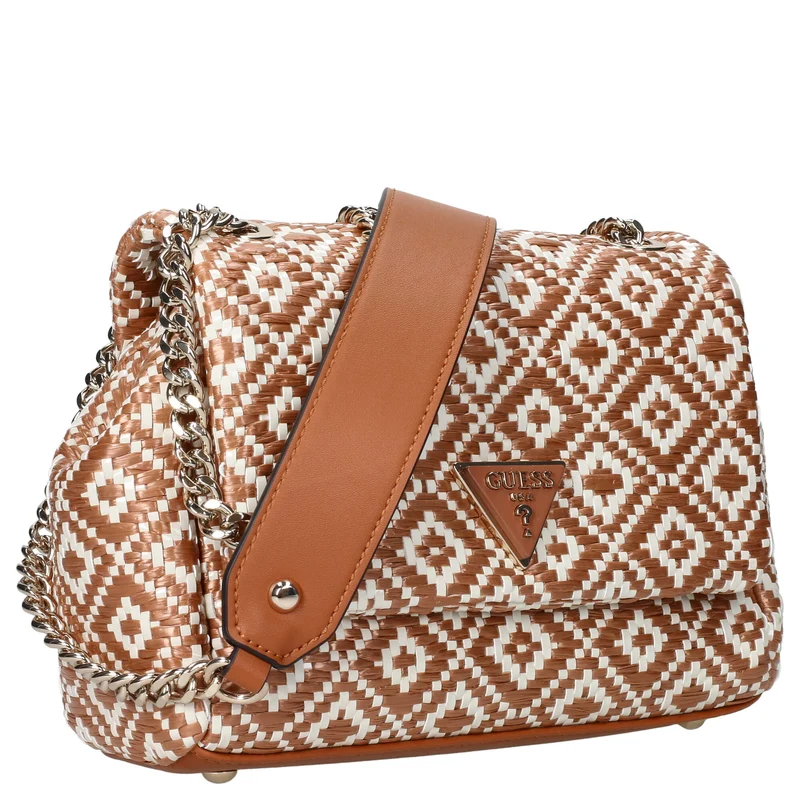 Guess Rianee Crossbody - Bolso bandolera 21 cm (cognac)