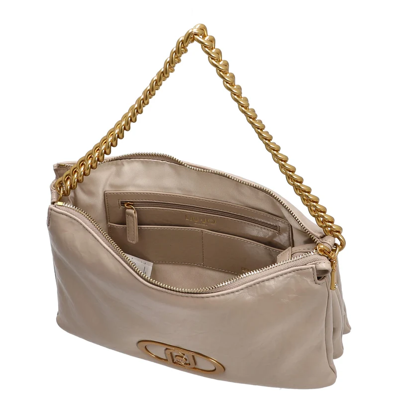 Liu Jo Lapuffy - Bolso bandolera M 40 cm (dark sand)