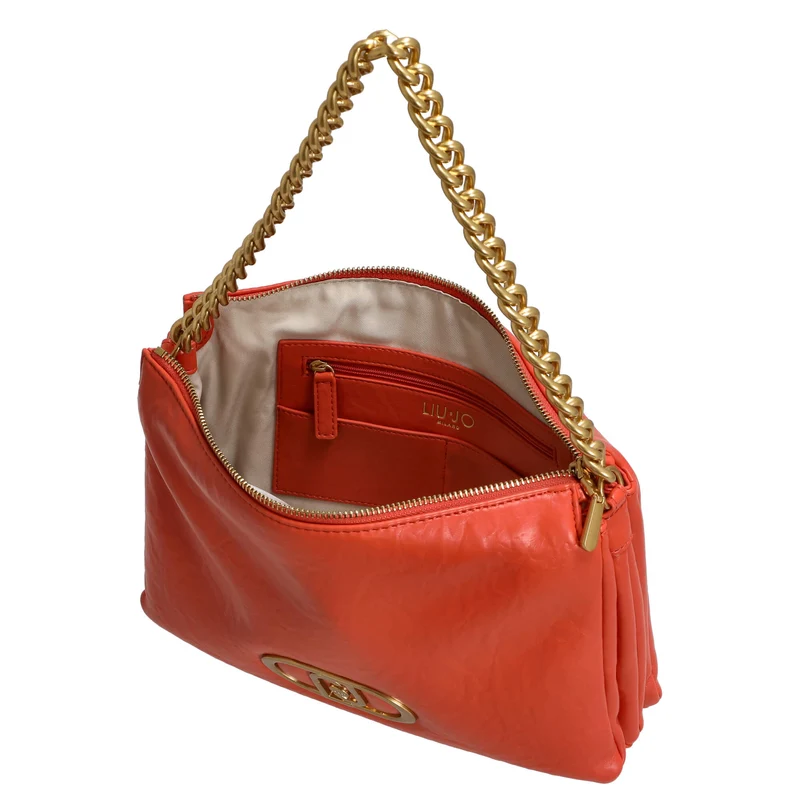 Liu Jo Lapuffy - Bolso bandolera M 40 cm (pumpkin)